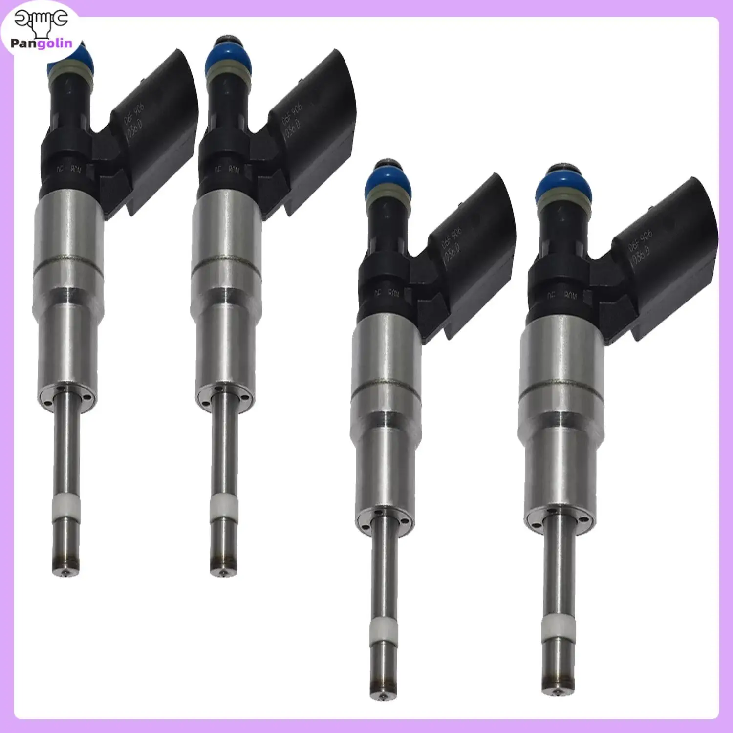 4pcs Fuel Injectors For Volkswagen VW Passat Audi 2.0 FSI Gas 110kW 150HP 06F906036D 0261500026