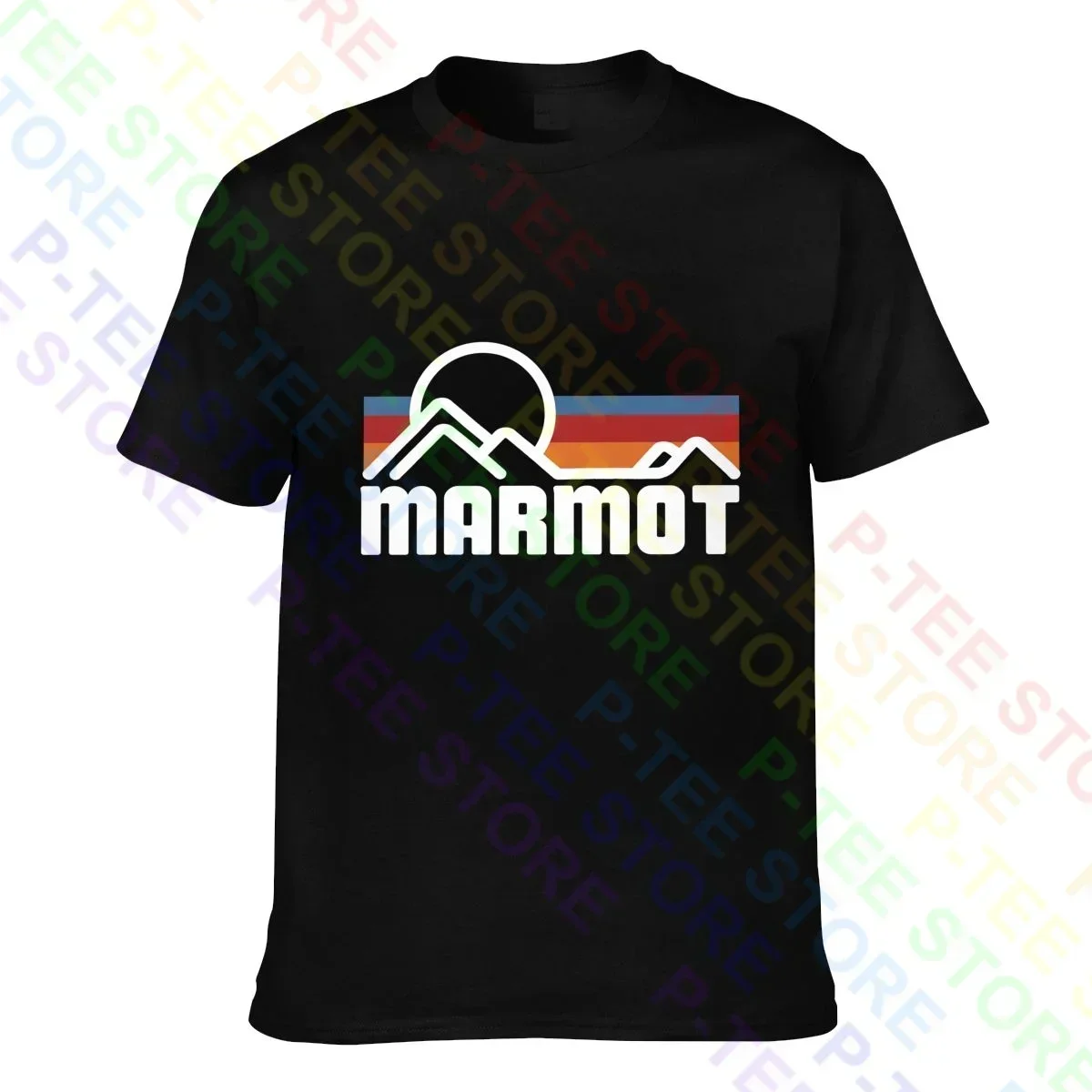 Marmot Coastal T-shirt Tee Shirt Rare Print Natural Best Seller