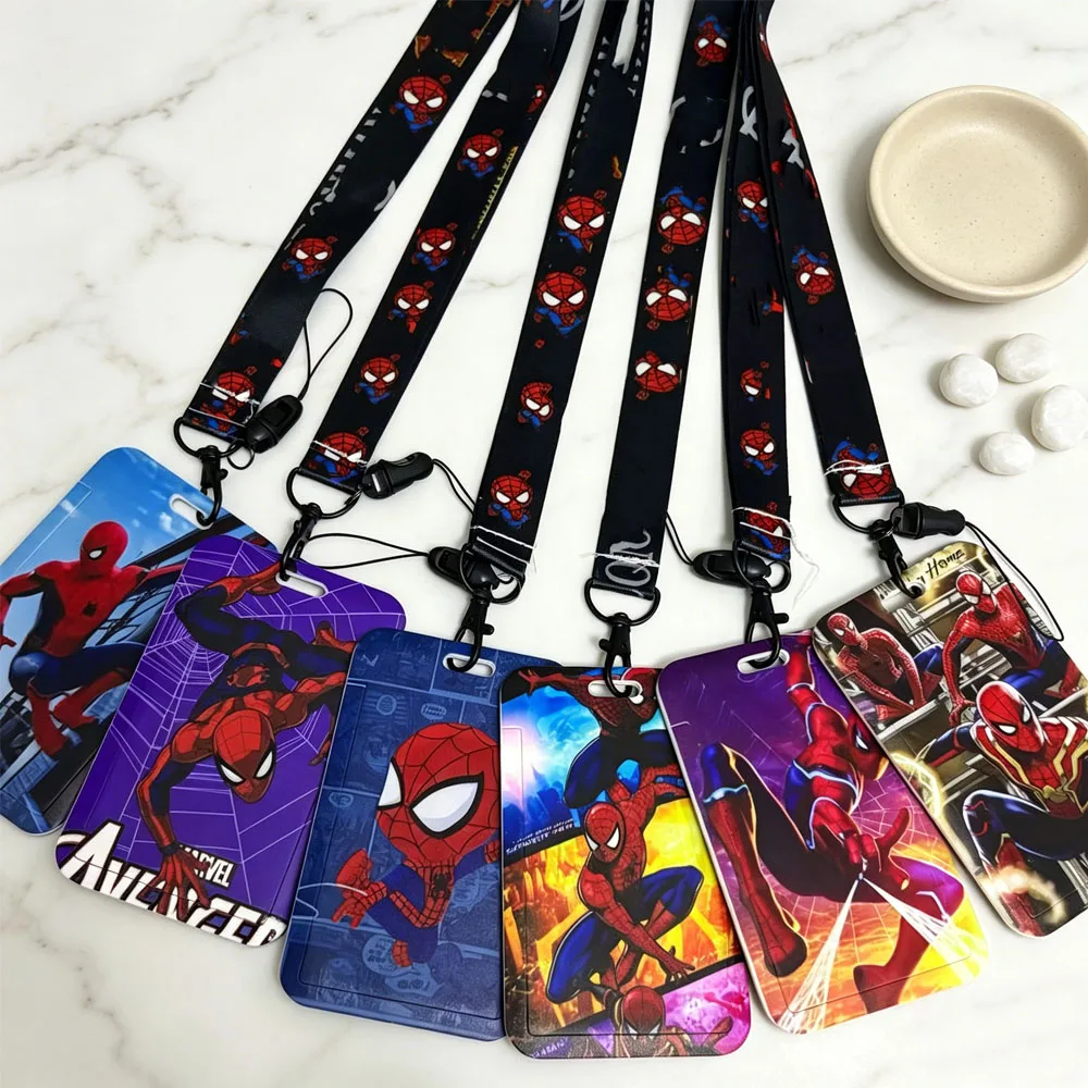 Anime Lanyard Credential Holder Keychains Neck Lanyard For Pass Card Credit Card Holder Straps Mobile Phone Charm Accessories