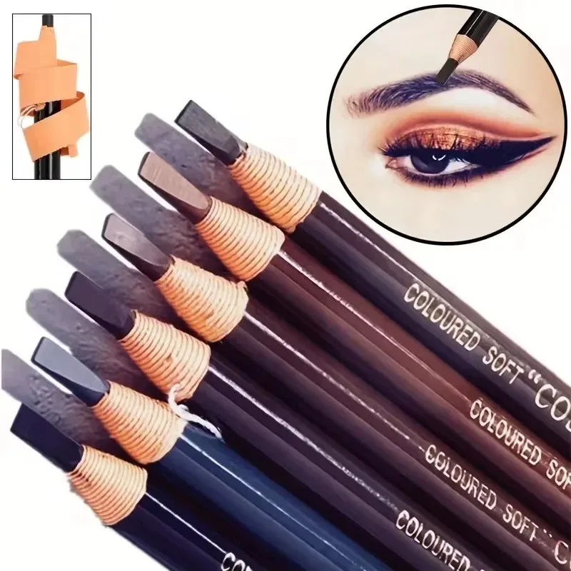 

1/5Pcs Waterproof Eyebrow Pencil Marker Tint Peel Eyebrows Makeup Brow Pencil Enhancers Professional Microblading Pen Cosmetics