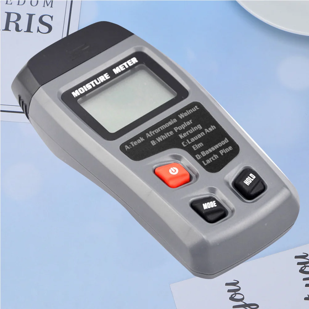 

Wood Moisture Tester Digital Hygrometer Lcd Display Portable For Timber Firewood Carpets Sub-Flooring Agriculture