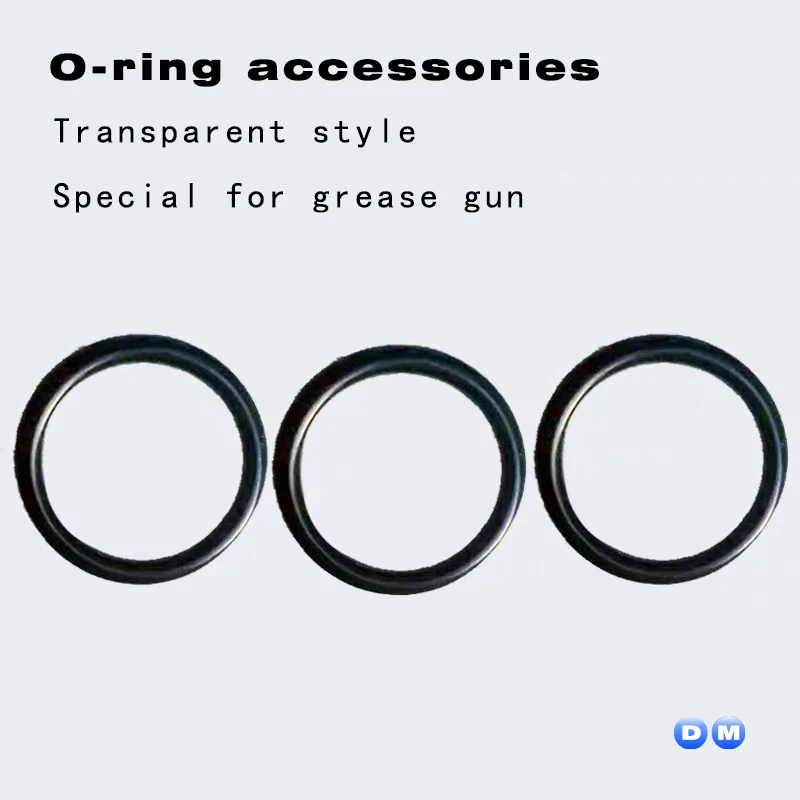 Transparent Barrel General Accessories for Manual Butter Guns, Cup Type O for Oil Seals with An Inner Diameter of 53-54MM Rubber