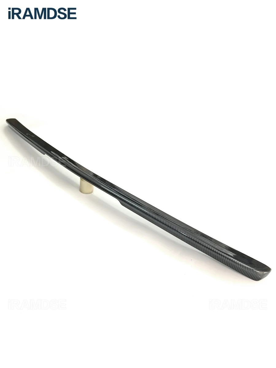 W211 Spomicrophone pour Benz E240 280 320 350 E63 Classe E, Aileron Arrière de Voiture Noir, Accessoires de Peinture Carbone