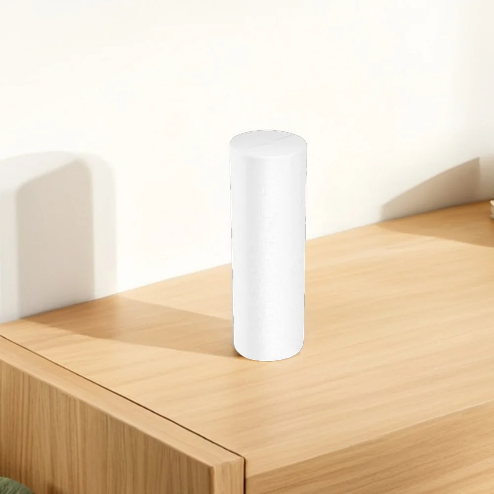 

12pcs Foam Cylinders 20X6Cm Solid Geometric Sticks For Kids Early Education Crafts Classroom Activities Polystyrene Foam Tubes