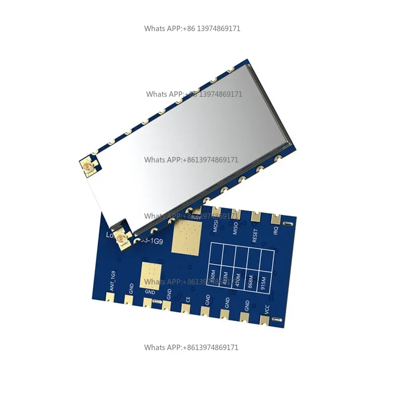 LR112 Compatible 2W High-Power Lora Module Lora1121f33-1G9 Sub-Ghz S-Band SPI Communication Wireless Transceiver Module