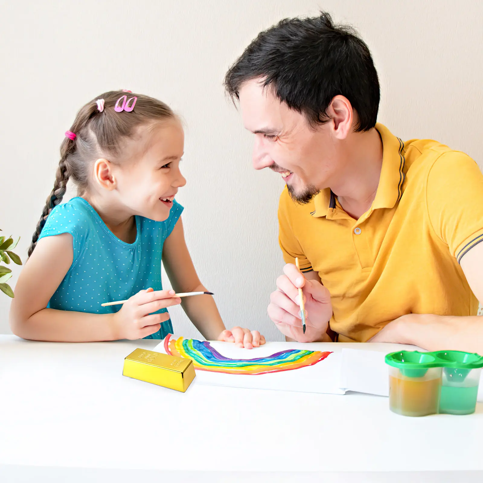 

Пластиковая золотистая дверная клинья-противовзломник с реалистичным дизайном, нескользящим основанием, сверхпрочная, для гостиной, спальни, домашнего декора