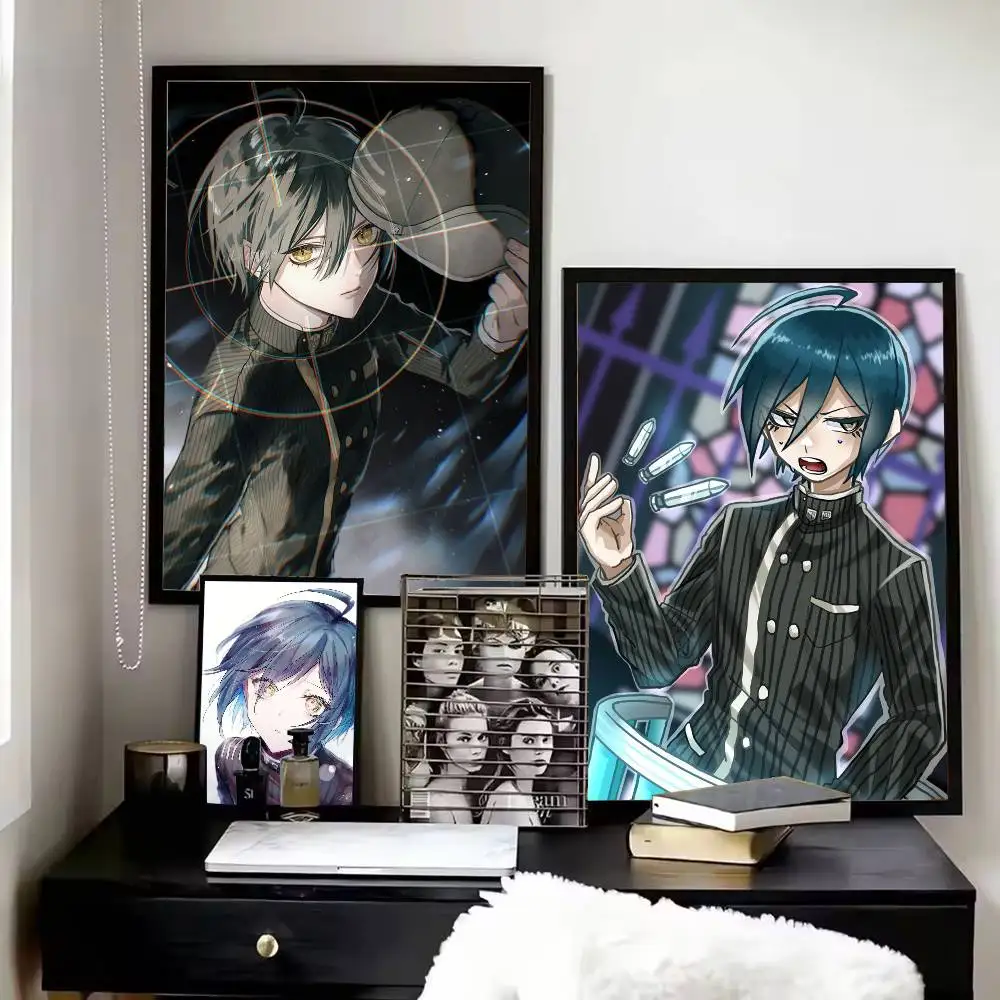 Danganronpa V3 Shuichi Saihara Poster Versatile HD Waterproof Wall Art Self-Adhesive Decor for Any Space Ideal Gift