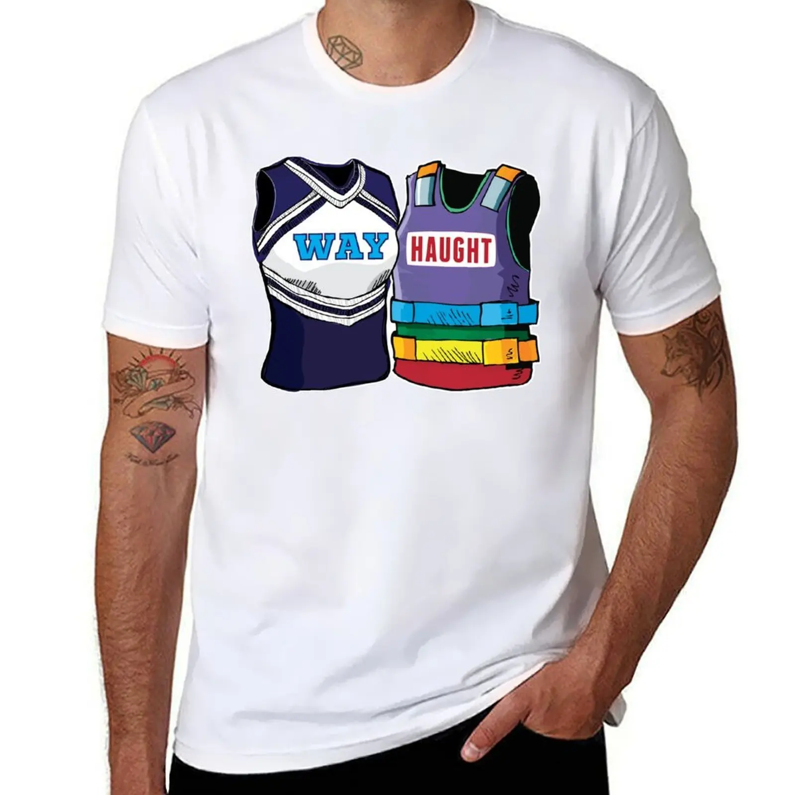 

WayHaught Wynonna Earp Rainbow Vests T-Shirt cotton t shirt man t shirts designer T-Shirt