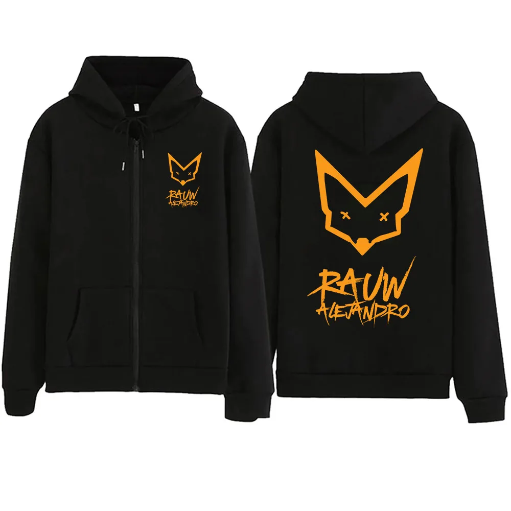 Rauw Alejandro Hoodie Women Men Zipper Hoodie Harajuku Pullover Tops