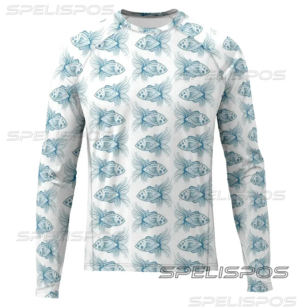 

Men's Long Sleeve Performance Fishing Shirt UPF50+ Quick Dry Tops Lightweight Thin Breathable Outdoor Fishing Jersey