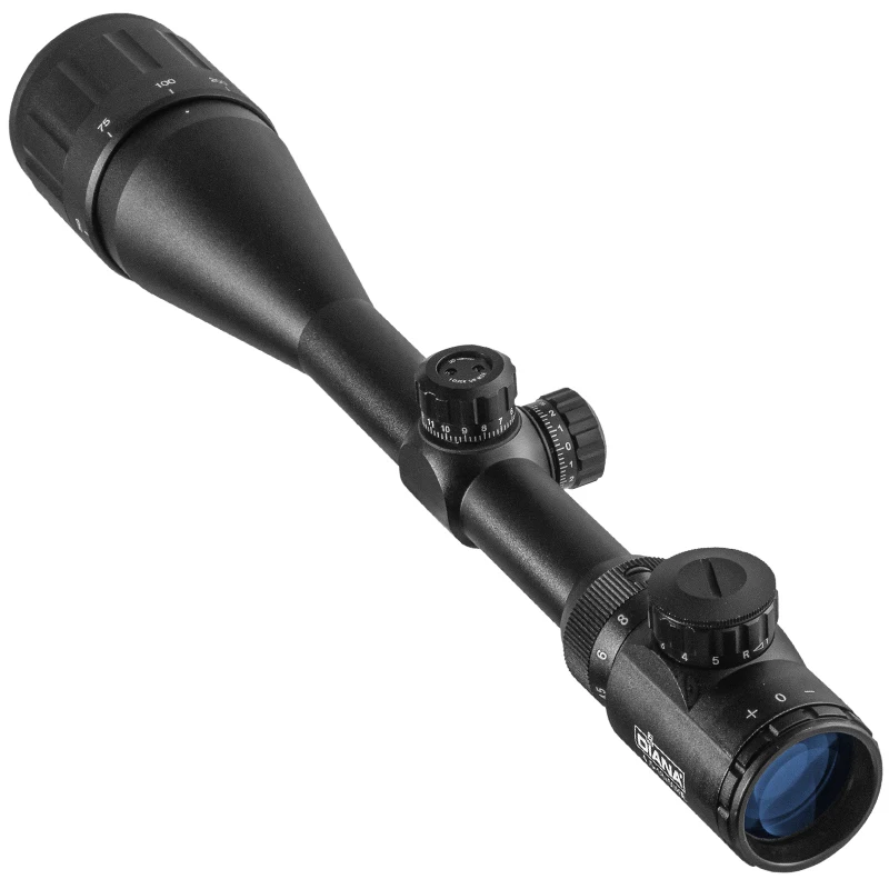 DIANA 4.5-18x50 AOE Rifle Scopes Red Green Illuminated Mil Dot Reticle Hunting Sights For Caliber Airguns