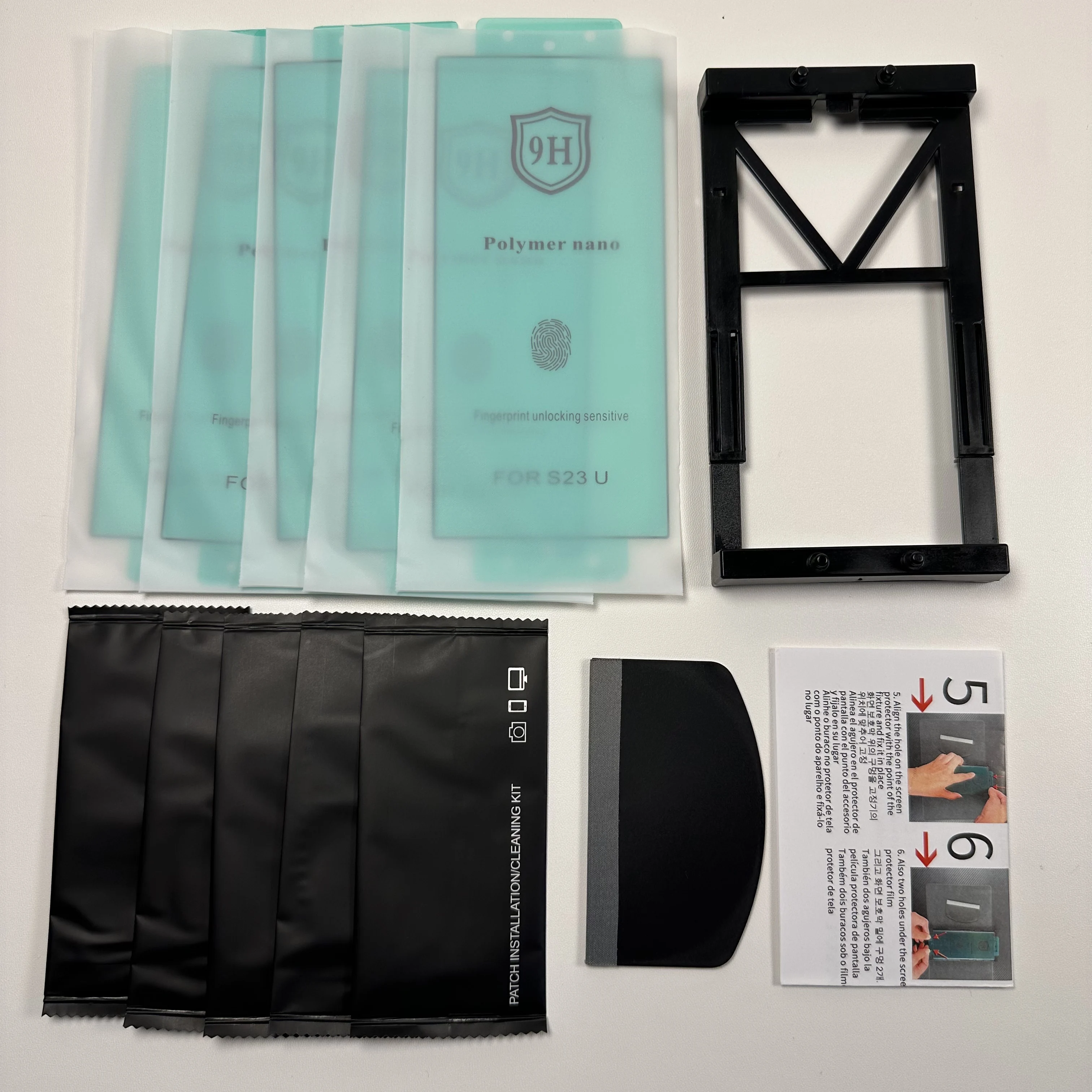 5 шт. для Redmi Note 14 13 Pro Plus + взрывозащищенная защитная пленка Galaxy для экрана с комплектом для установки, не закаленное стекло