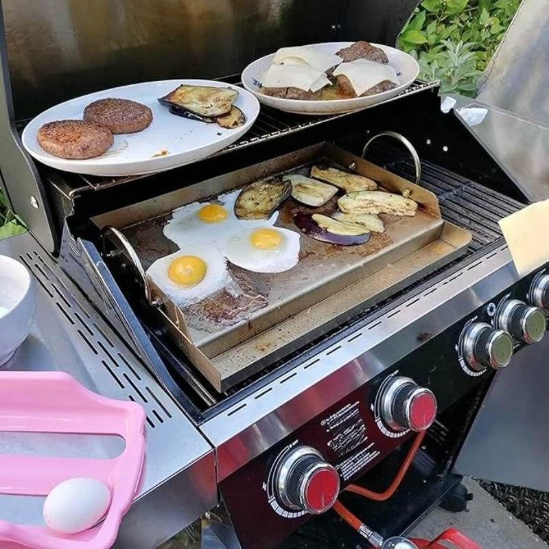Plaque de cuisson en acier ino - Camping Cooking Flat Top avis et prix