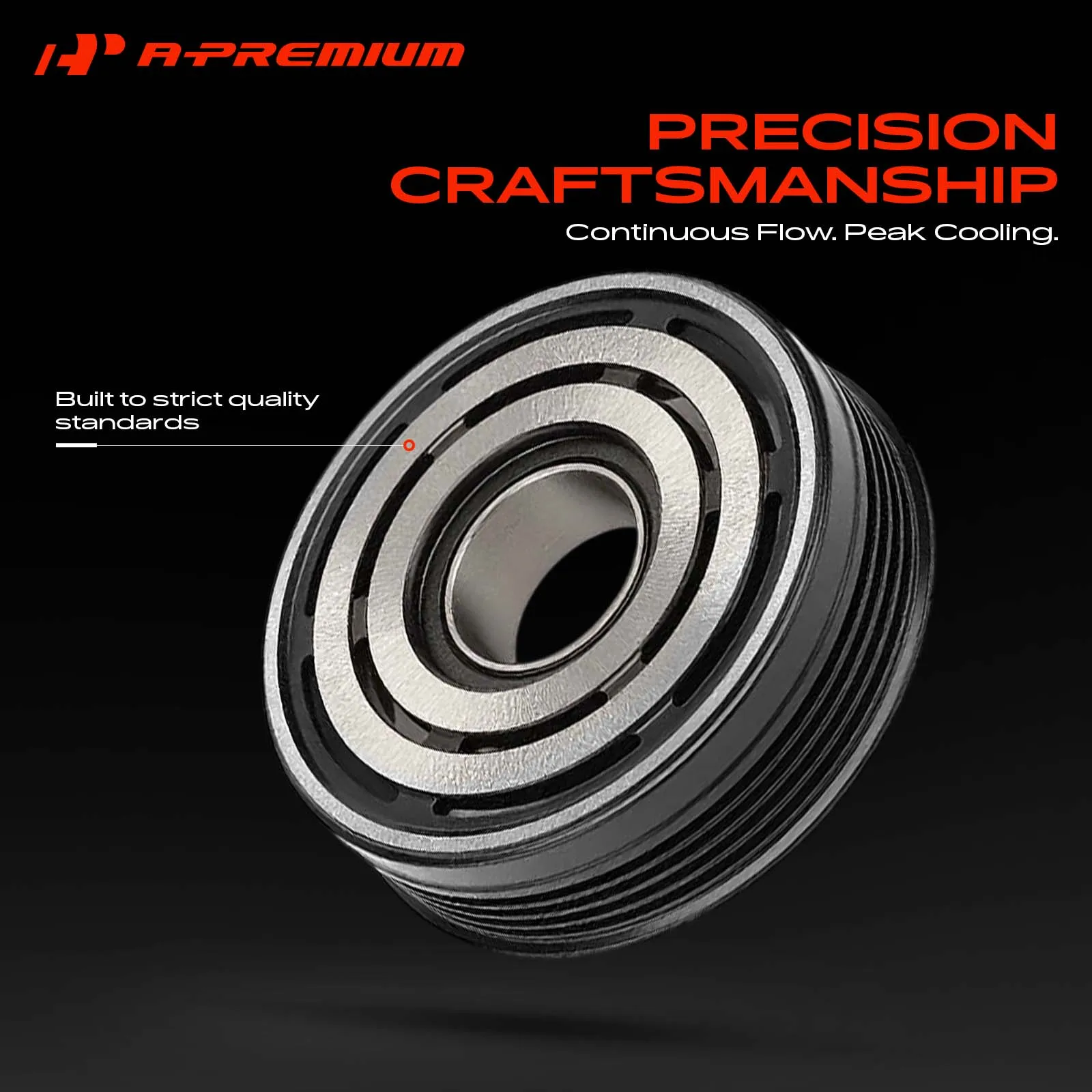 A-Premium AC Compressor Clutch Kit for Subaru Forester Impreza 2008-2014 WRX WRX STI 2015 - view 4