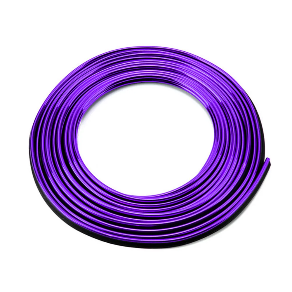 범용 자동차 몰딩 장식 유연한 스트립, 자동차 인테리어 몰딩, 자동차 커버 트림, 대시 보드 문짝, 자동차 스타일링, 5M