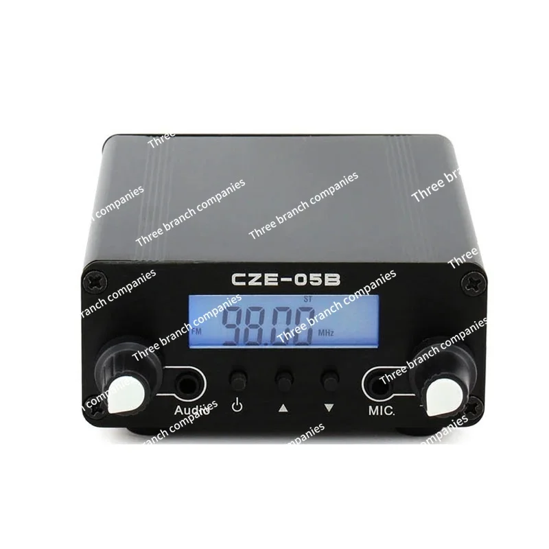 FM Transmitter for Church,76~108MHz Digital LCD Wireless Stereo Broadcast with Antenna, Built-in PLL FM Transmitter Radio Stereo