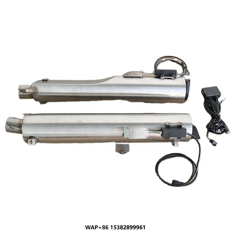 

Chiefdom for Goldwing 1800 Silver Stainless Steel Slip-On Exhaust Pipe with ASC System for Retrofit/Upgrade 1 Year Warranty