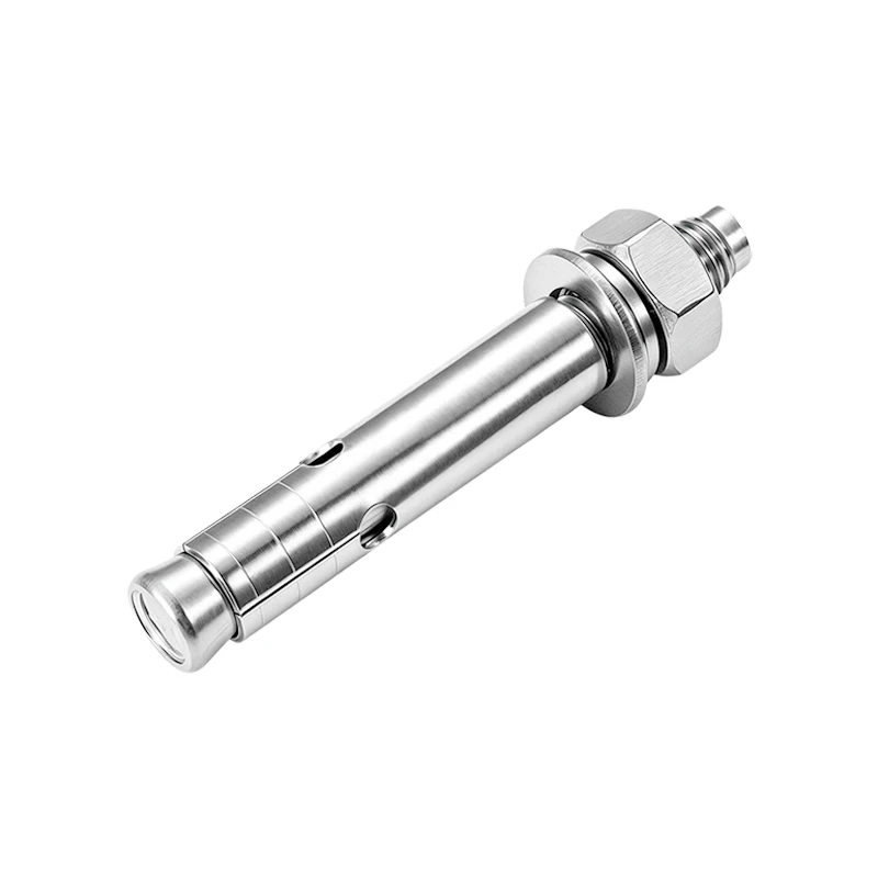 304 Stainless Steel Expansion Bolt GB22795 M6 M8 M10 M12 Sleeve Anchor Concrete Wall Fastener, Heavy Duty Anchor Screw view 2