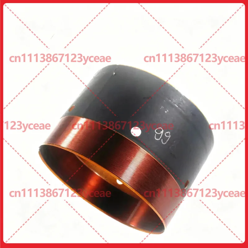 1-5pcs For 100 Core 99.8mm Bass Coil Pure Copper Round Wire Glass Fiber Bobbin High Wattage Dual Side Wound DIY
