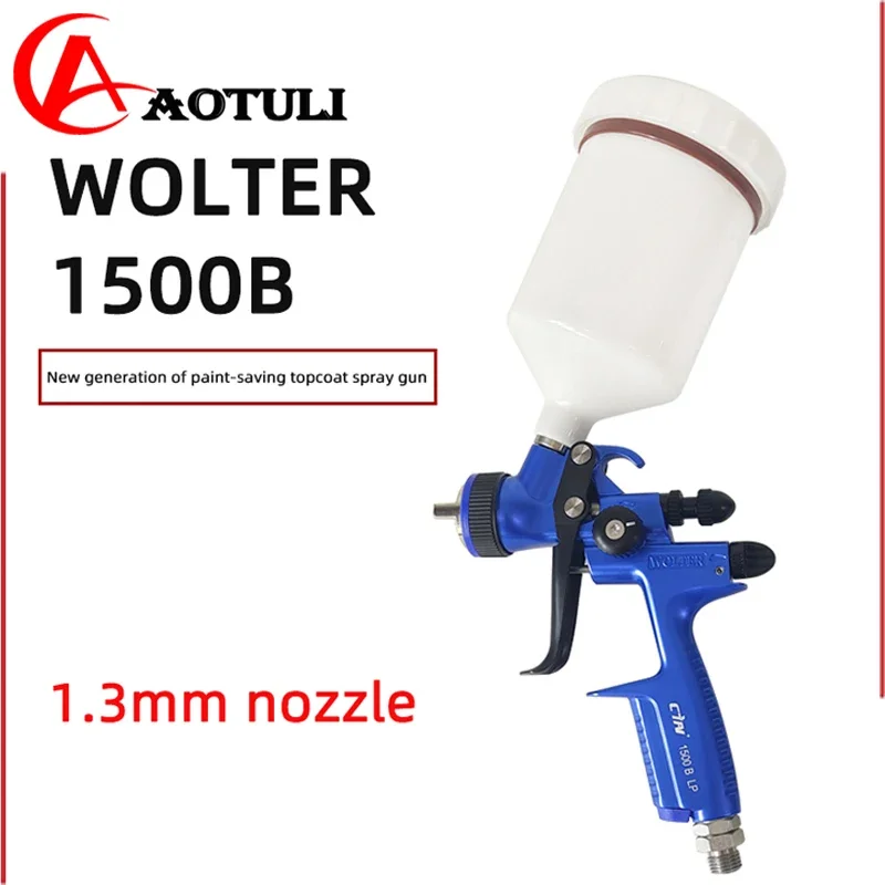 Spray gun Wolter 1500b 1.3mm paint gun water based air spray gun airbrush professional automotive painting tools