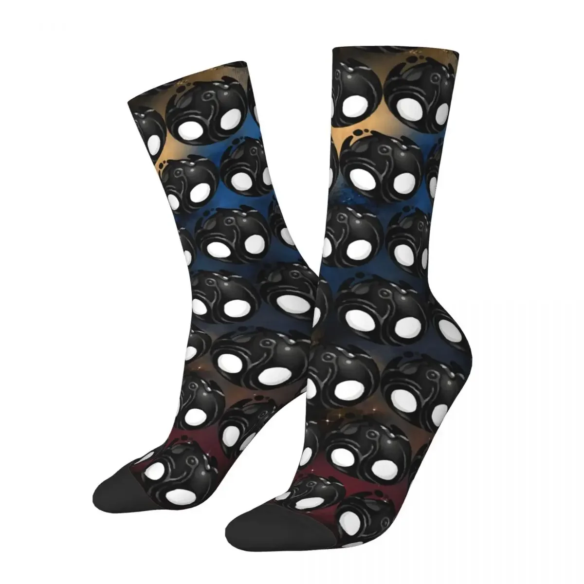 Void Heart Men's Socks Vintage Harajuku Hollow Knight Street Style Novelty Casual Crew Sock