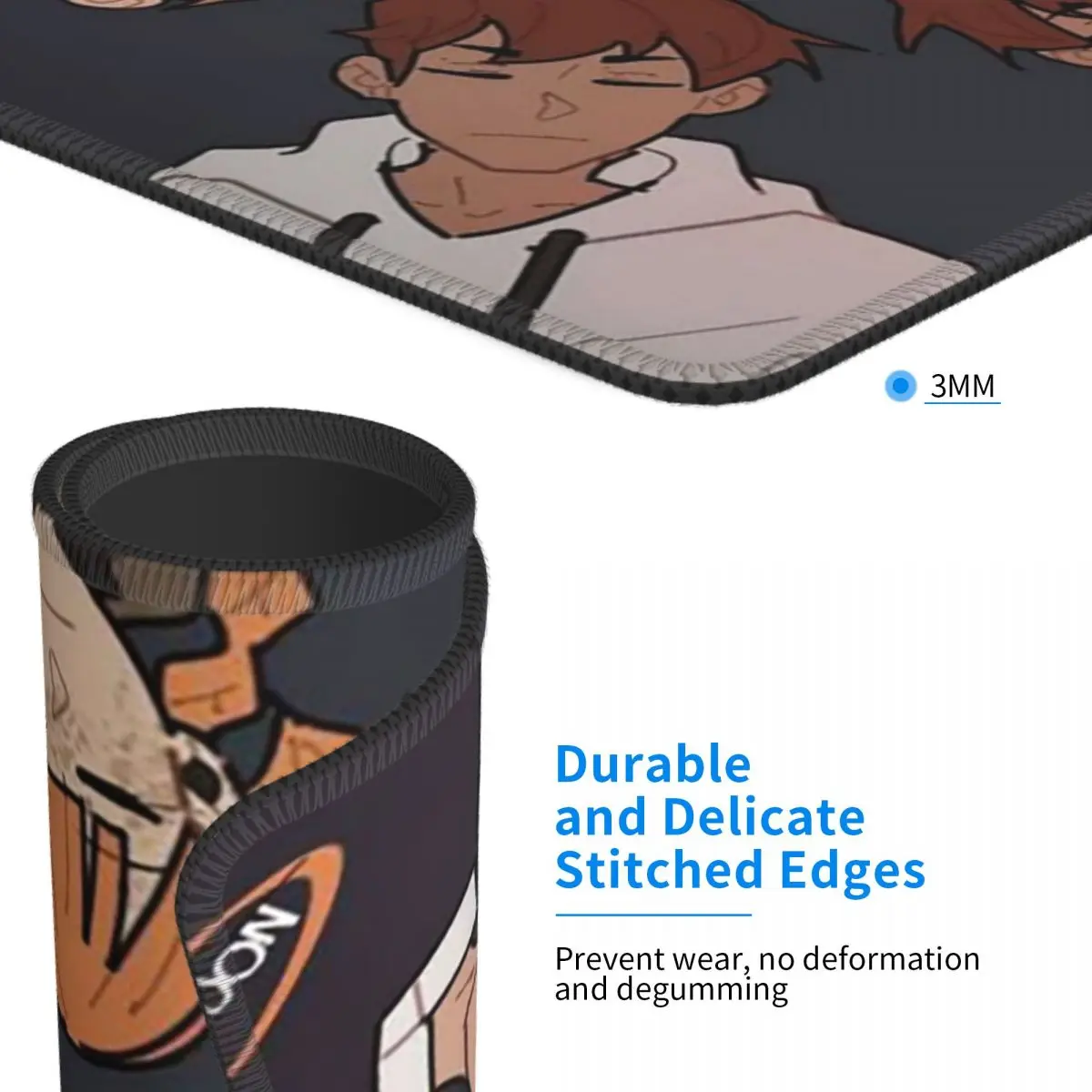 Alas Mouse Sekolah Bus Graveyard Alas Mouse Keyboard Komputer Alas Meja Laptop Gamer Alas Meja Aksesori Kantor