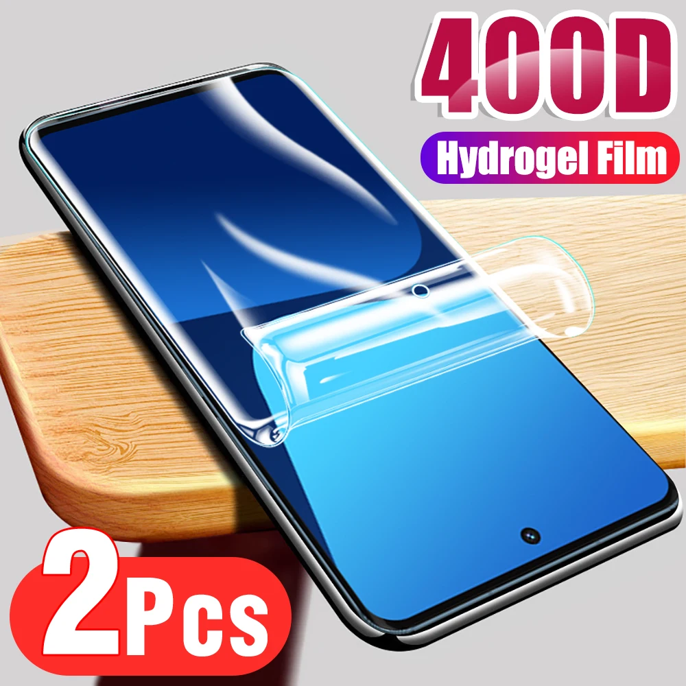 2 قطعة تغطية كاملة هيدروجيل فيلم ل Xiaomi 13 برو 5 جرام واقية لينة فيلم xiomi 13Pro Mi13 Mi 13Xiaomi13 برو واقيات الشاشة