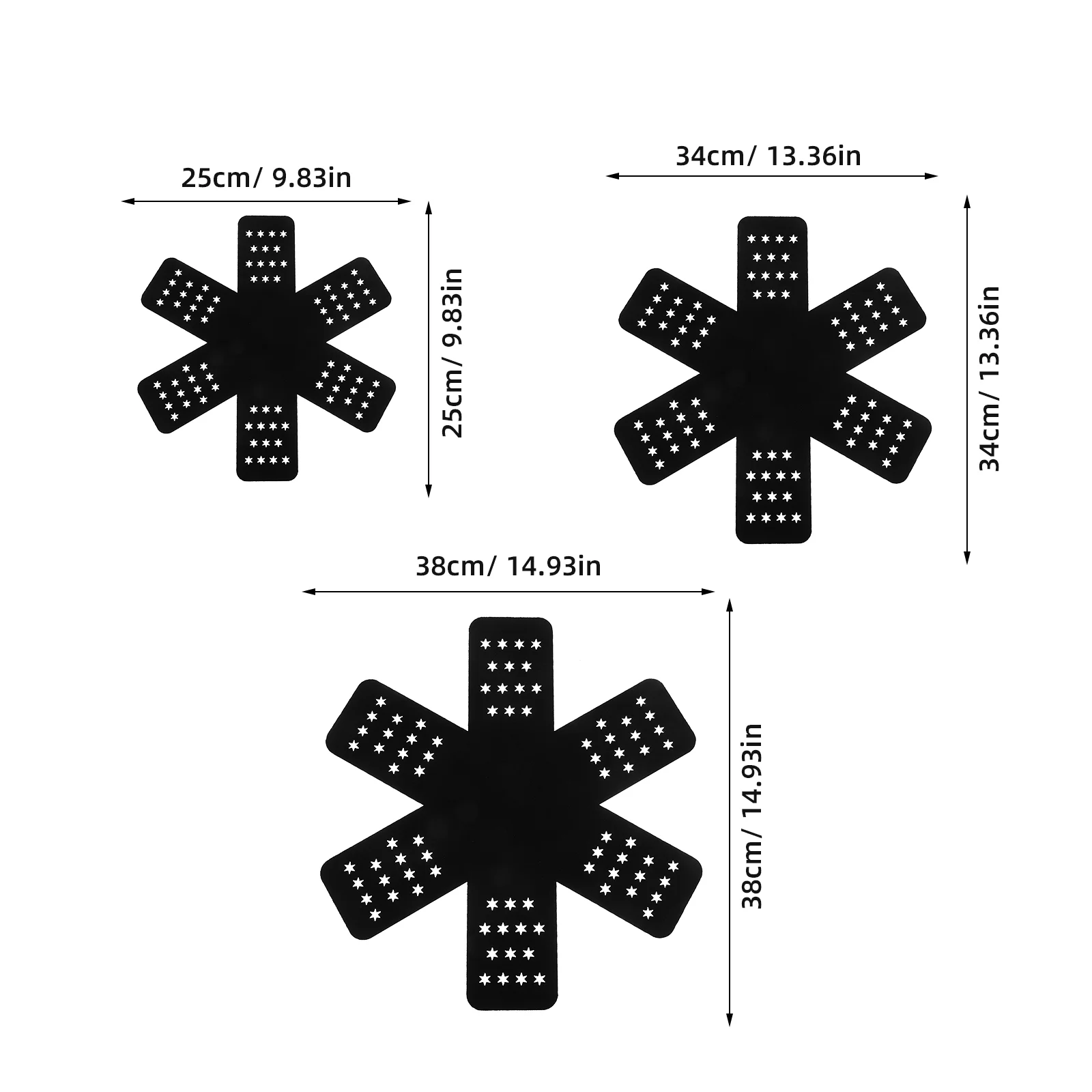 3 Pcs Insulation Pads Potholders (grey 5 Sizes) 5pcs Pans Heat Resistant Table Mats Felt and Protectors Stacking