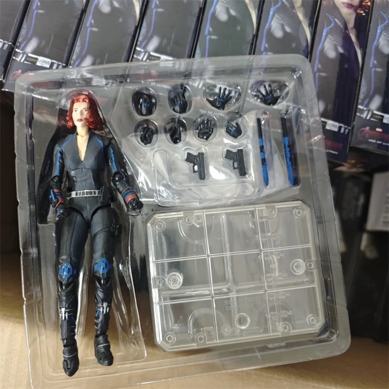 Black Widow (Scarlett Johansson) Avengers: Endgame Marvel Actionfigur Sammlerstück Klassische Serie Scarlet Witch Actionfigur – Detail 6