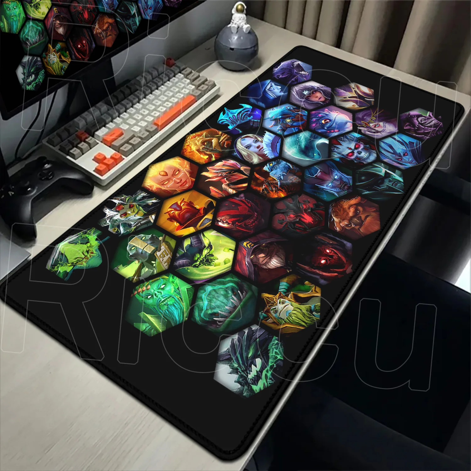 HD Printing Cool Game Dota 2 Mousepad E-sports Laptop Gaming Large Mouse Pad Xxl Mausepad Mice Mat Keyboard Accessories Desk Mat