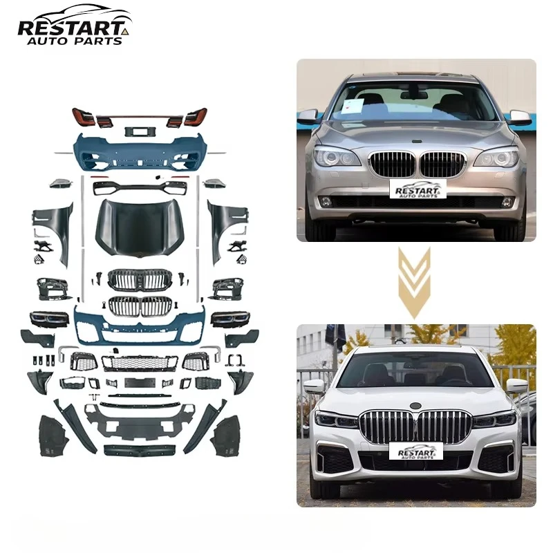 

Restart PP Facelift Car Body Kit for BMW 7 Series F02 09-15 to G12 Sport Style | Perfect Fitment | NO-Need-Cutting