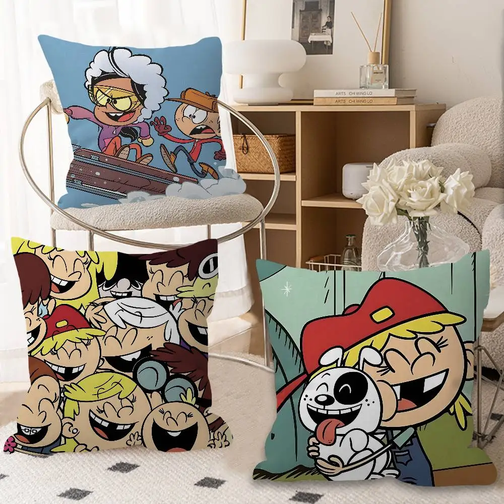 T-The Loud House Pillowcases Home Bedding Decorative Pillow Cover Wedding Super Soft Pillow Case