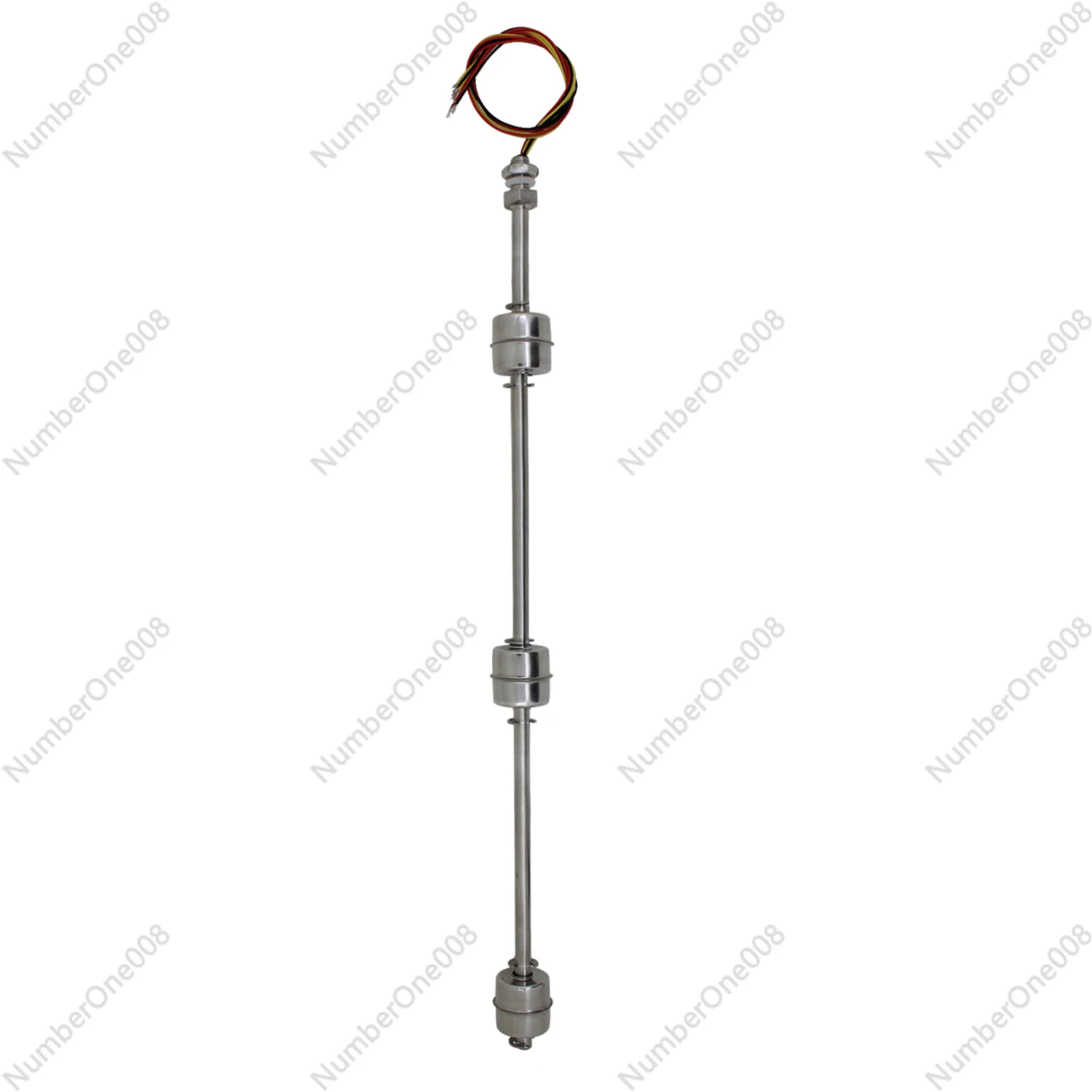 three Floating Ball Stainless Steel Level Automatic Control Switch Sensor 220V Length 150-600MM