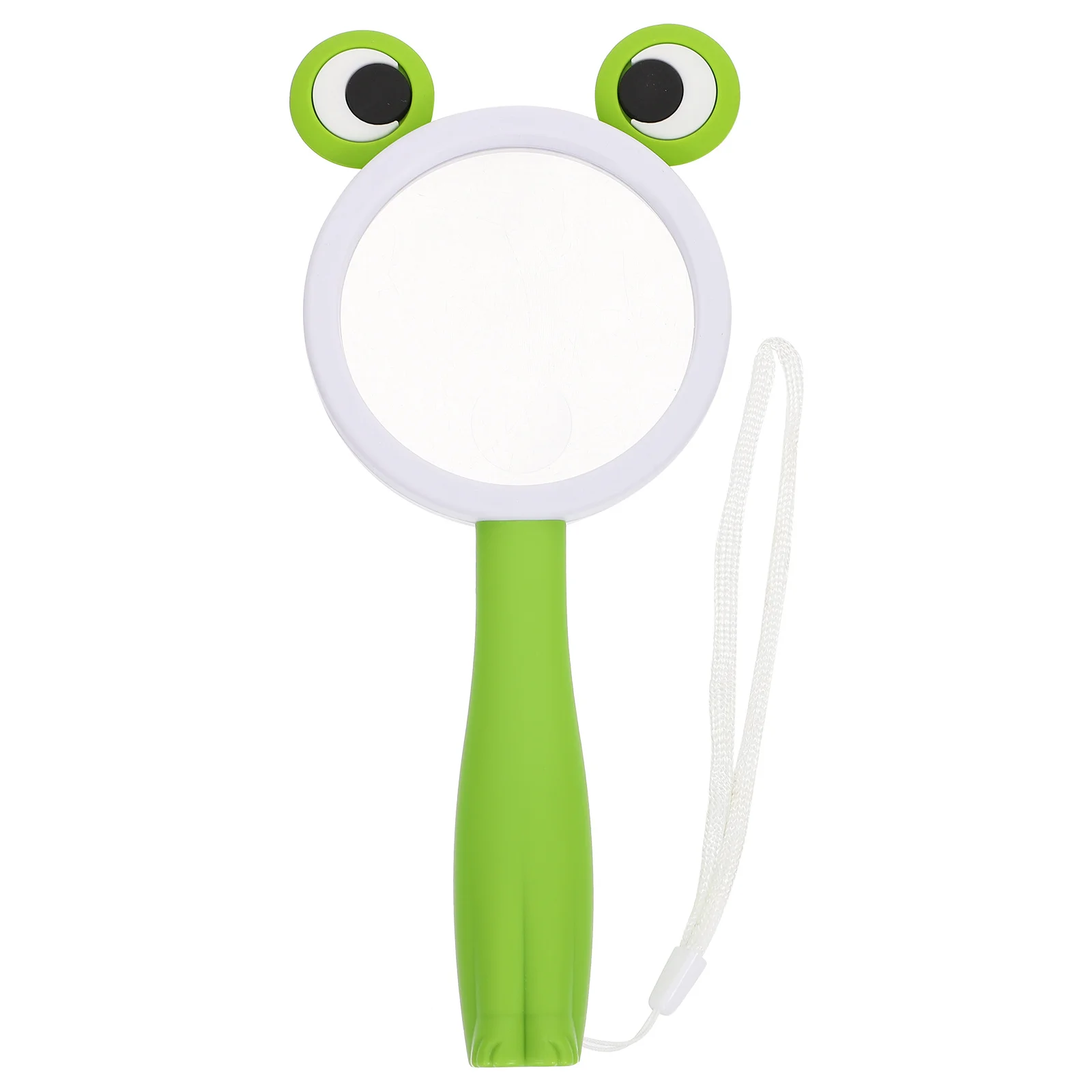 

Handheld Magnifying Glass Kids Educational Tool Durable Acrylic Lens Adorable Cartoon Design Portable Backpack Handbag