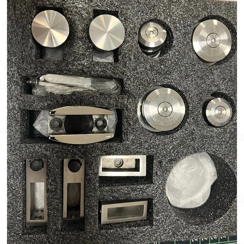 Stainless Steel Shower Glass Sliding Door Hardware Kit, Bathroom Accessories with Pulley Roller & Rail System