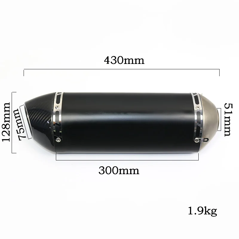 يوشيمورا 47 نظام ماسورة العادم يوشيمورا R77 سباق تعديل كاتم الصوت الانزلاق على العادم لكاواساكي ZX14R 2012-2021 #2