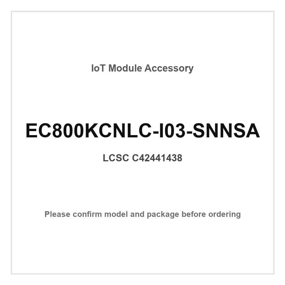 3pcs EC800KCNLC-I03-SNNSA SMD 17.7x15.8mm LTE I2C UART SPI USB ADC Cellular LTE Wireless Communication Module