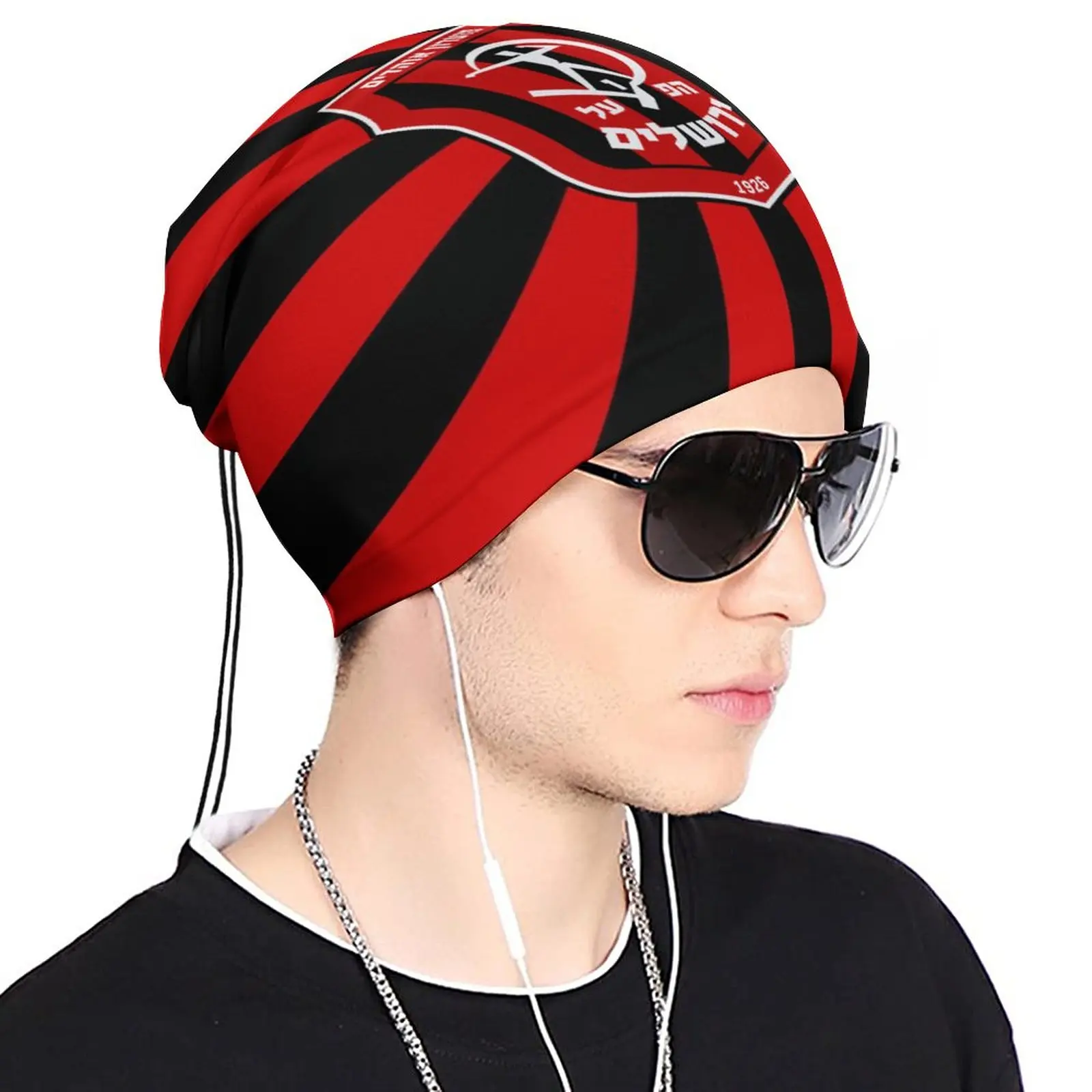 Hapoel Jerusalem FC Face Mask Seamless Turban Headwear Neck Warm Outdoor Multifunctional