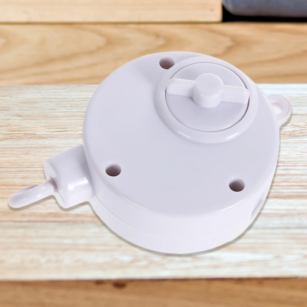 جرس سرير متنقل بالساعة للأطفال ، حركة تعليق صوتية ، صندوق موسيقى ، بلاستيك ، لف ، لعبة جرس السرير ، حلي صغيرة ، إكسسوارات أطفال