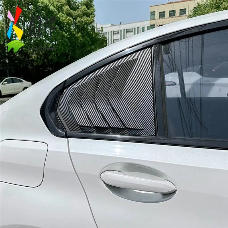 

A21F-Car Rear Window Louvers Triangle Shutter Sticker Trim Accessories For BMW 3 Series G28 G20