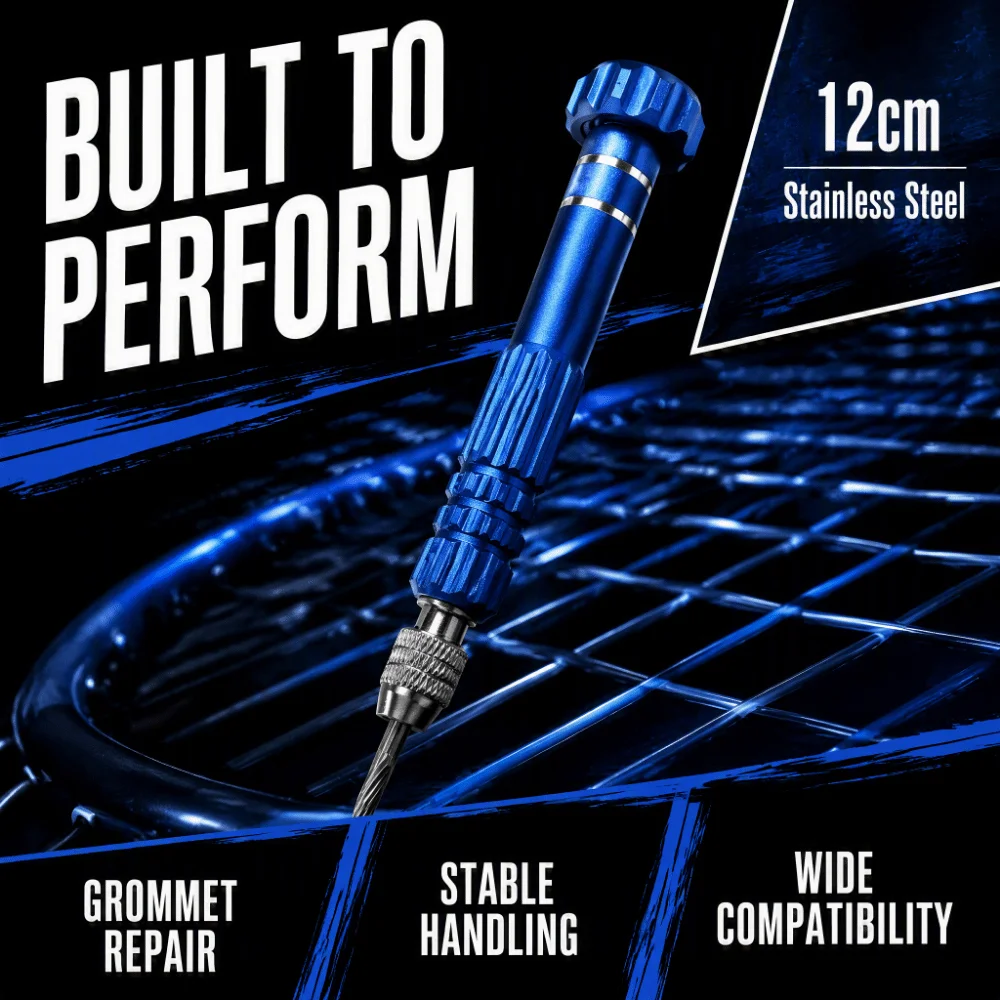 Grommet Remover Head Grommet Remover Tool Stringer Compatible Design Handheld Tool Racket Stringer Tool