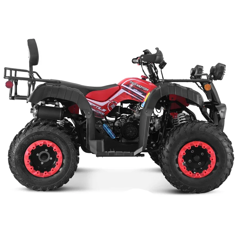 2025 New 4x4 Farm Use Side By Side Chain Drive Automatic With Reverse Quad Bike Cuatrimoto 150cc ATV