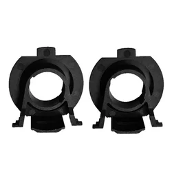Car Headlight Holder H7 LED Adapter Base 2Pcs/Set Car Headlight Base Accessories For Focus 3 MK3 For For Opel 15 16 17
