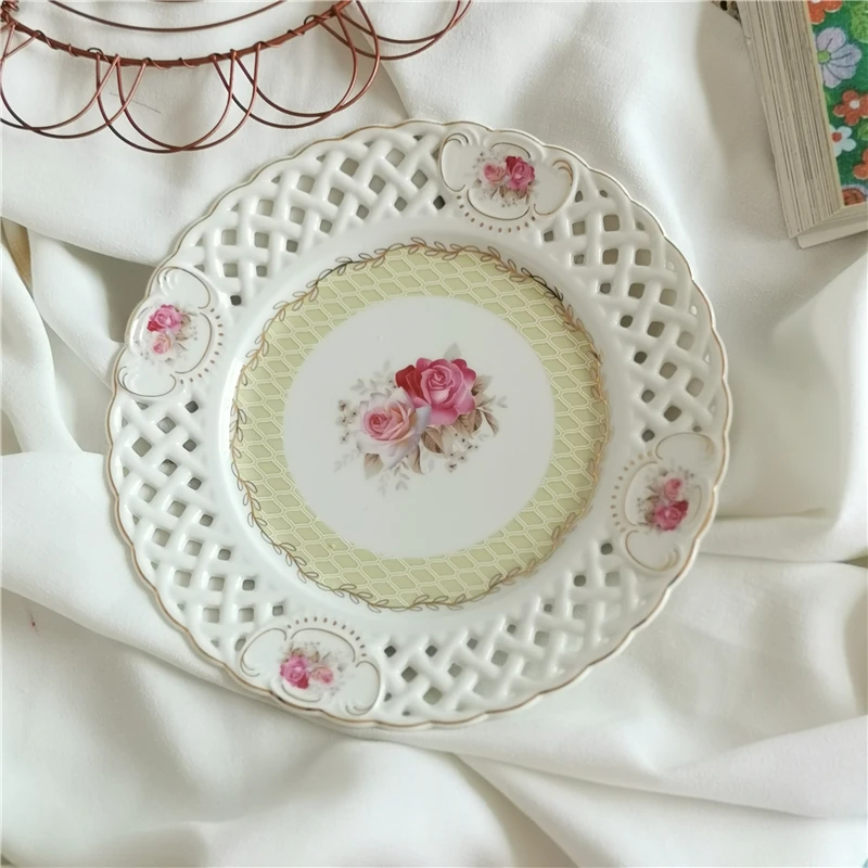 

Ceramic dinner plate Square dessert inventory Heart plate