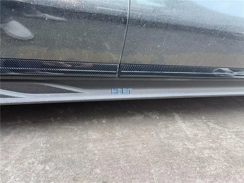 Car Body Scratch Crash Proof Protective Strip Door Side Skirt Trim Moulding  Edg Decorative Accessories For BYD Han DM EV 2022+