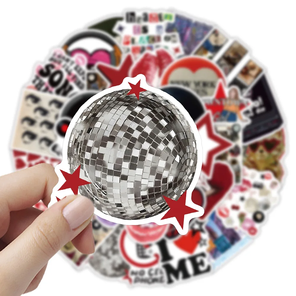 Autocollants Graffiti créatifs Y2K, 50 pièces, décalcomanies de dessin animé rétro, décoration de Style INS, cadeau pour fille, jouets pour enfants, ordinateur portable, guitare, voiture, vélo