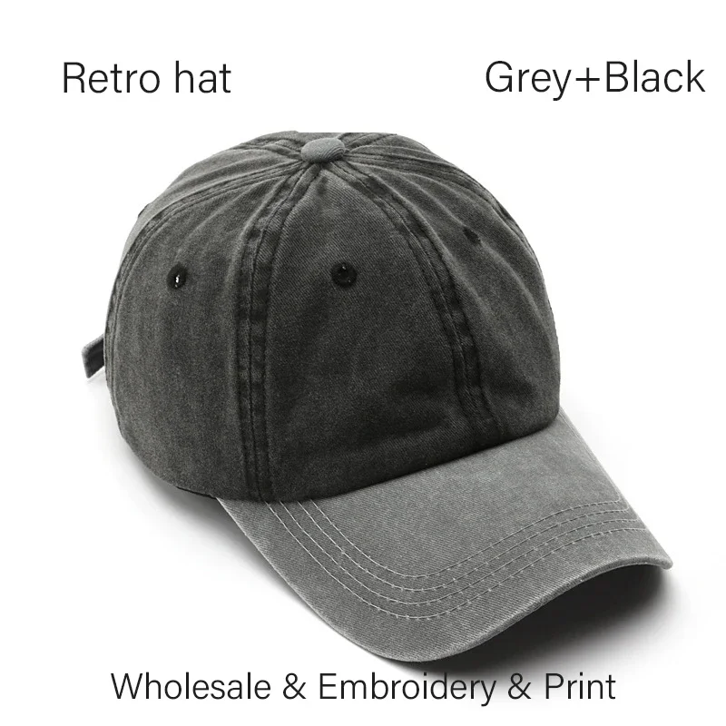 SLECKTON Mode DIY Aangepaste Brief Borduren Hoeden Baseball Cap voor Vrouwen en Mannen Katoen Ontwerp LOGO Merk Caps Unisex Groothandel