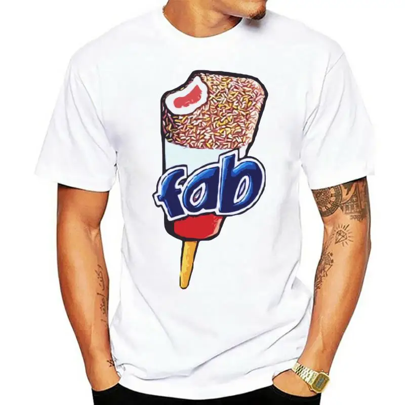 FAB Ice Cream T-shirt Lolly Summer Tee Retro Indie Vintage Food Classic Top