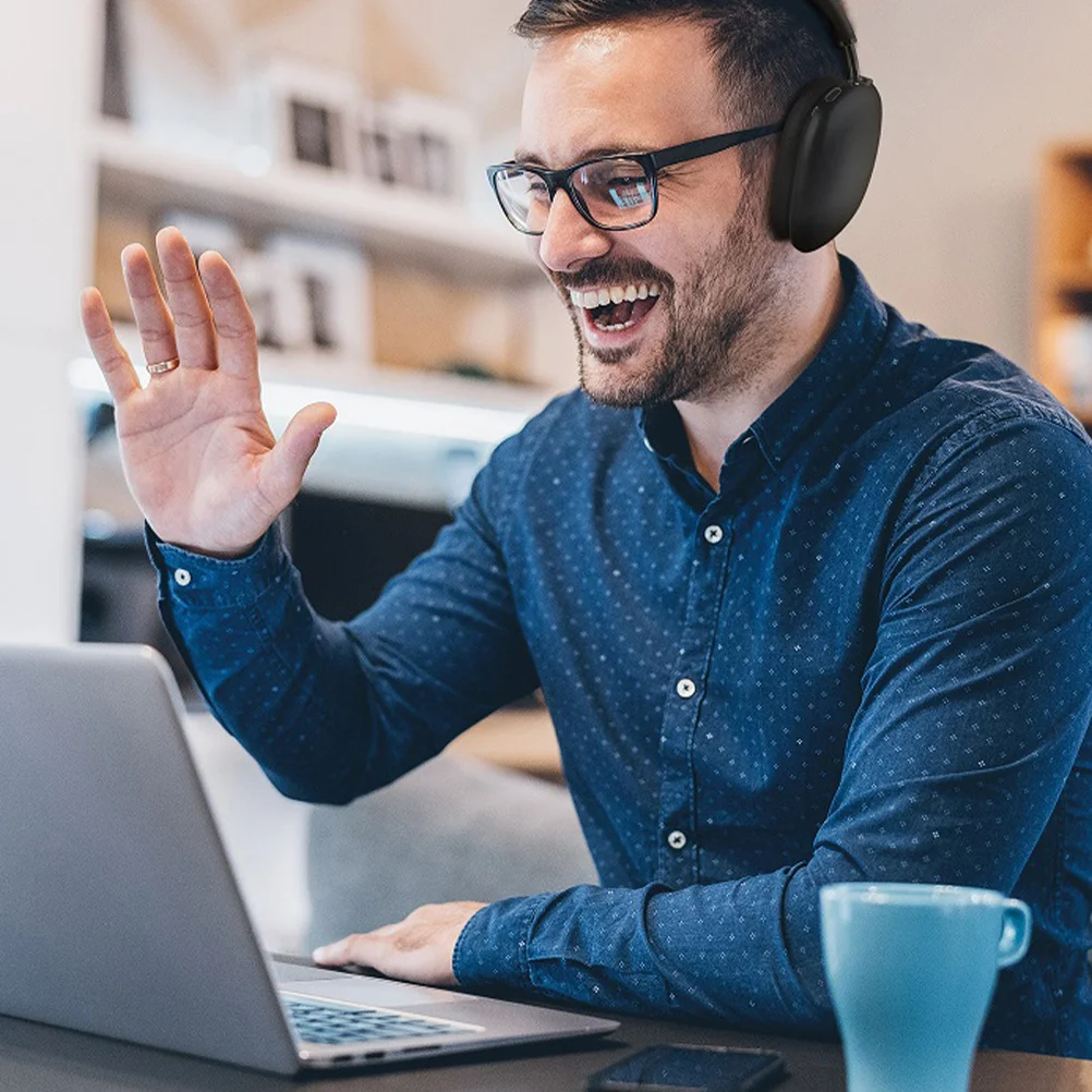 

1 Pair Headphone Covers Premium Soft Breathable Anti-Scratch Protective Cover For Earbud Case Headset Cover Earphone