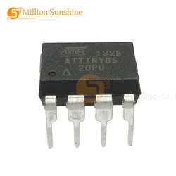 Original ATTINY85-20PU ATTINY85 20PU ATTINY85- 20 ATTINY85 DIP Diy Electronic 85 For Arduino IDE TINY85 8P 8 PIN 8PIN